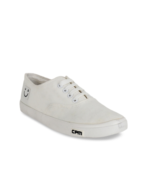 

CIPRAMO SPORTS Women White Oxfords