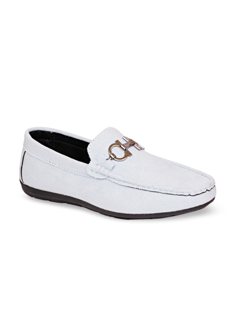

CIPRAMO SPORTS Men Blue Velvet Loafers