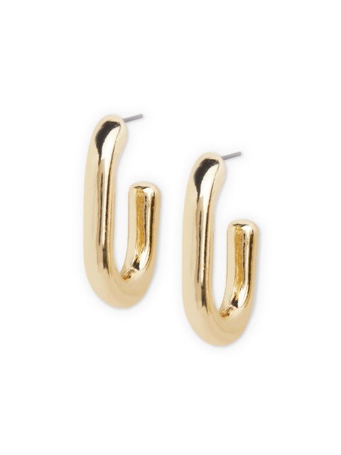 

20Dresses Gold-Toned Contemporary Hoop Earrings