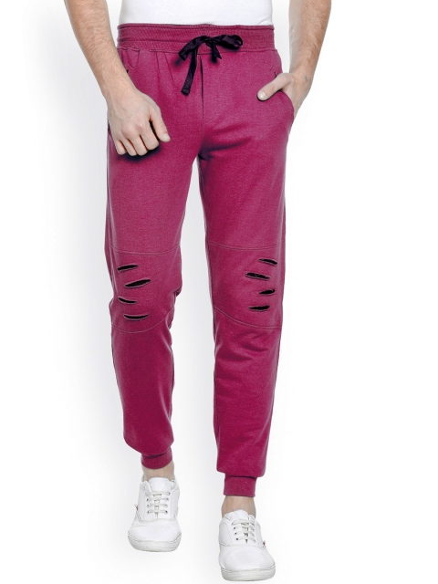 

AVOQ Men Maroon Smart Fit Track Pants