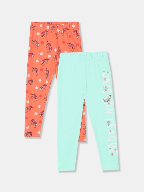 

Cherokee Girls Assorted Pack of 2 Printed Leggings