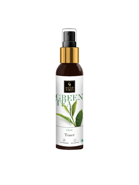 

Good Vibes Green Tea Glow Skin Toner 200 ml, White