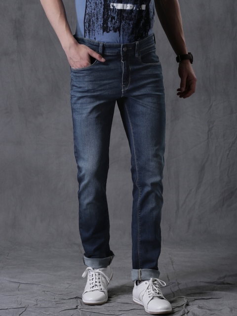 

WROGN Men Blue Slim Fit Stretchable Jeans