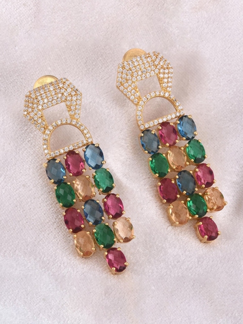 

Tistabene Multicoloured Contemporary Drop Earrings, Multi