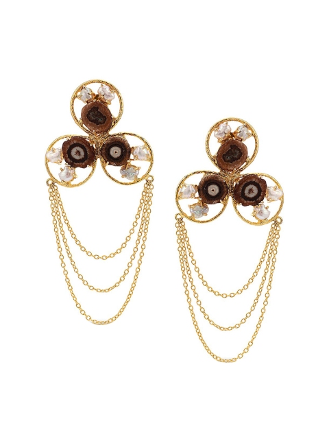 

Tistabene Brown Contemporary Drop Earrings
