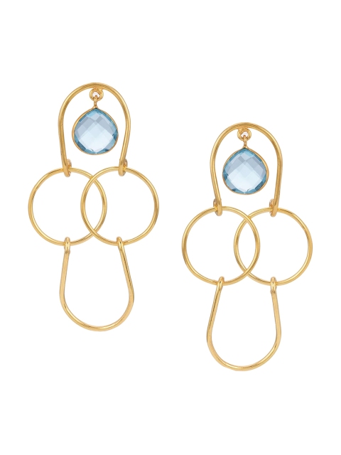 

Tistabene Woman Blue Contemporary Studs Earrings