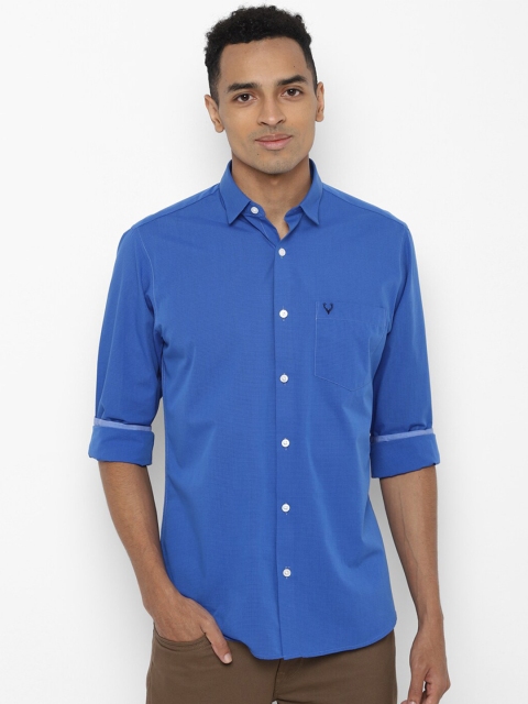 

Allen Solly Men Blue Slim Fit Casual Shirt