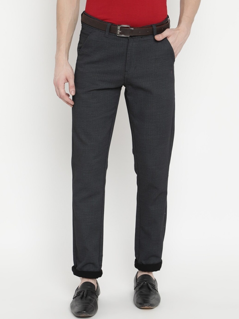 

V2 Value & Variety Men Black Regular Fit Casual Trousers