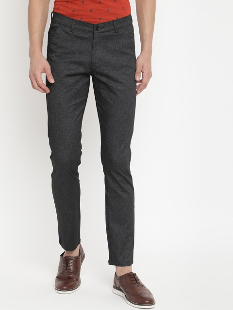 

V2 Value & Variety Men Black Chinos Trousers