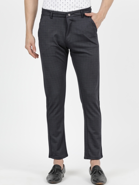 

V2 Value & Variety Men Navy Blue Chinos Trousers