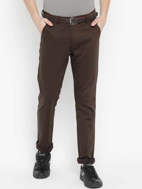 

V2 Value & Variety Men Brown Regular Fit Trousers