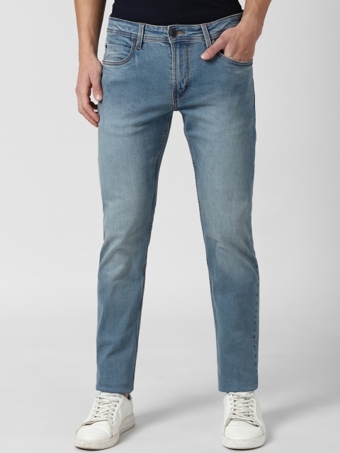 

Peter England Casuals Men Blue Tapered Fit Heavy Fade Jeans