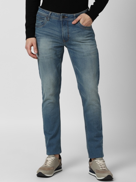 

Peter England Casuals Men Blue Slim Fit Heavy Fade Jeans