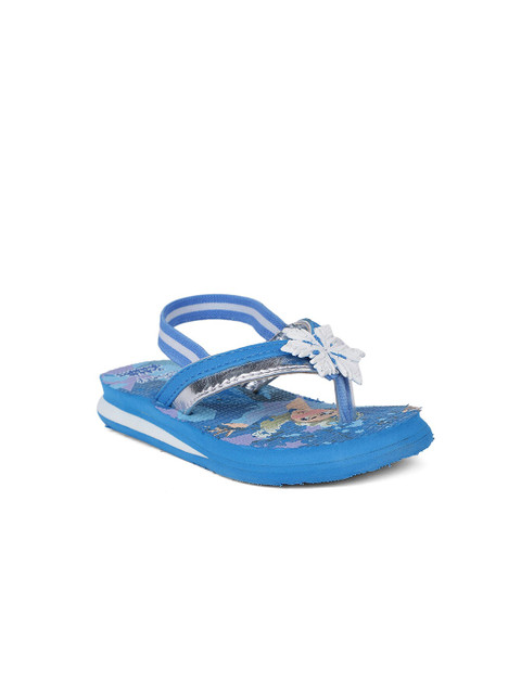 

Disney Girls Blue & Grey Embellished Room Slippers