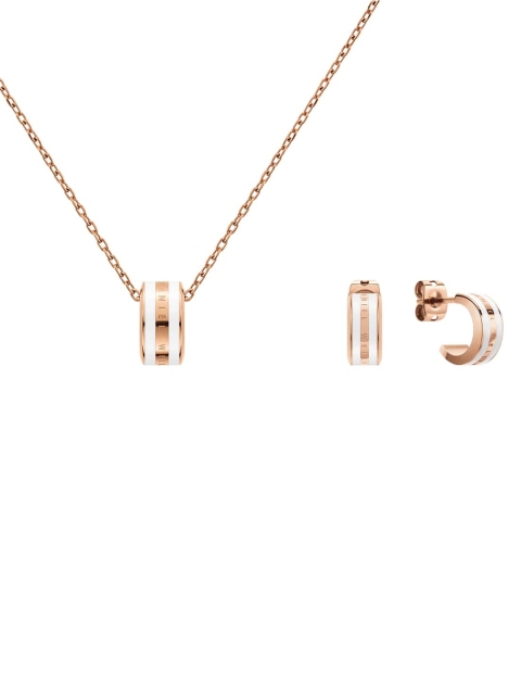 

Daniel Wellington Rose Gold-Plated Jewellery Set