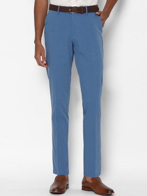 

Allen Solly Men Blue Trousers