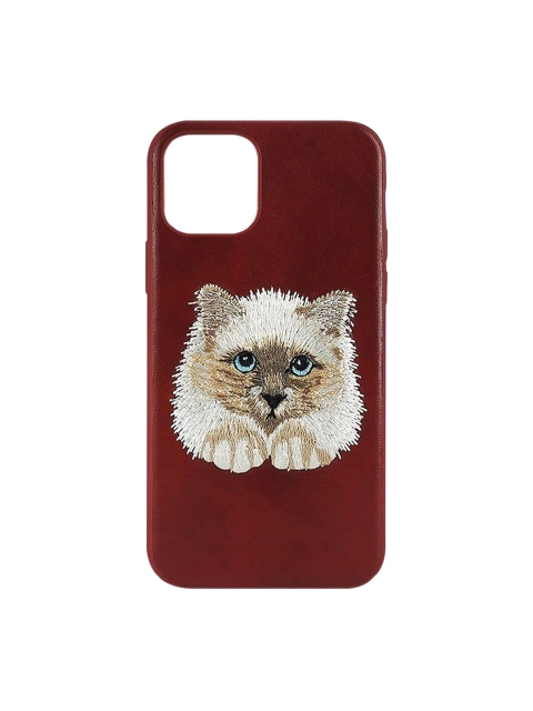 

Treemoda Red & White NM Series Swag Cat iPhone 11 Pro MaxBack Case