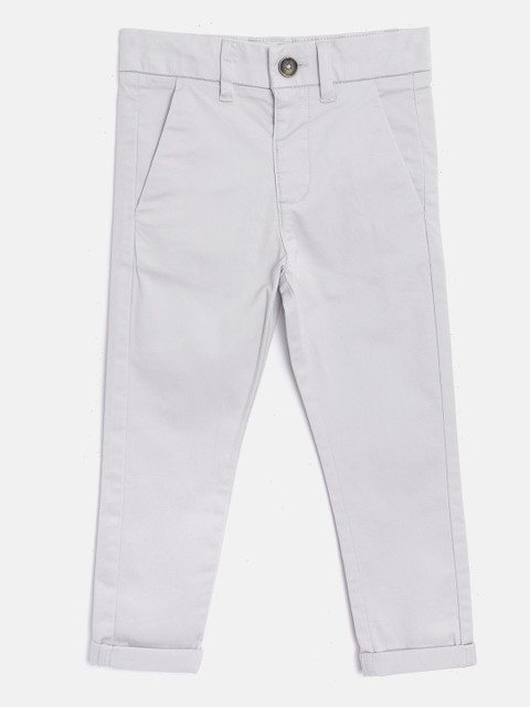 

Marks & Spencer Boys Grey Chinos Trousers