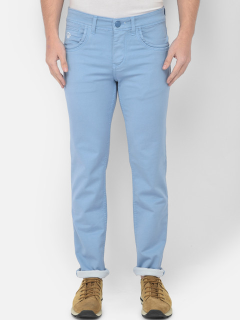 

Canary London Men Blue Smart Slim Fit Low-Rise Stretchable Jeans