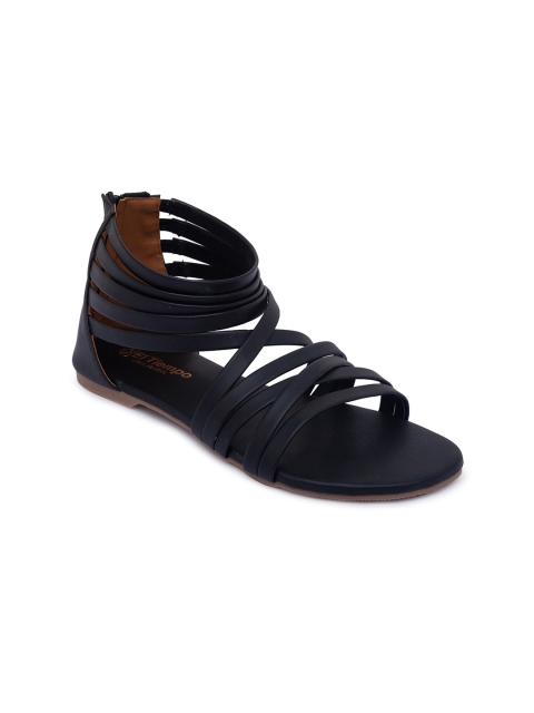

Sole To Soul Women Black Gladiators