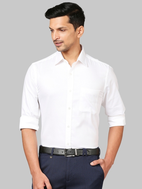 

Raymond Men White Regular Fit Pure Cotton Formal Shirt