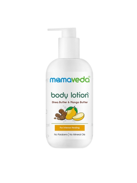 

Mamaveda Shea Butter & Mango Butter Body Lotion - 250 ml, White