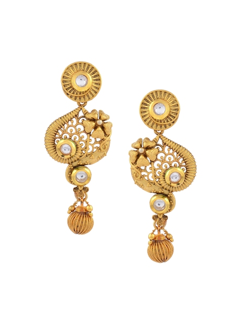 

Tistabene White Contemporary Drop Earrings