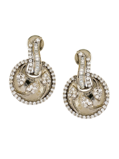 

Tistabene White Contemporary Drop Earrings