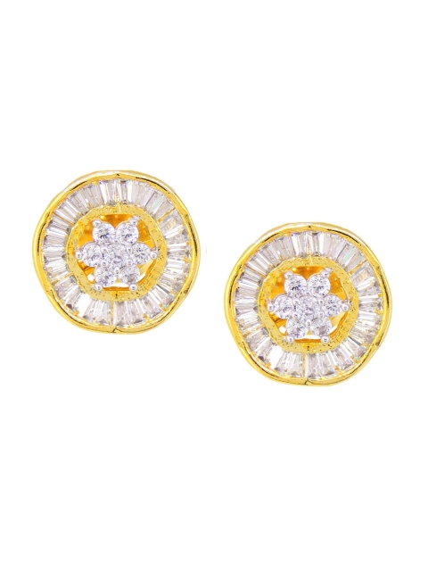 

Tistabene White Contemporary Studs Earrings