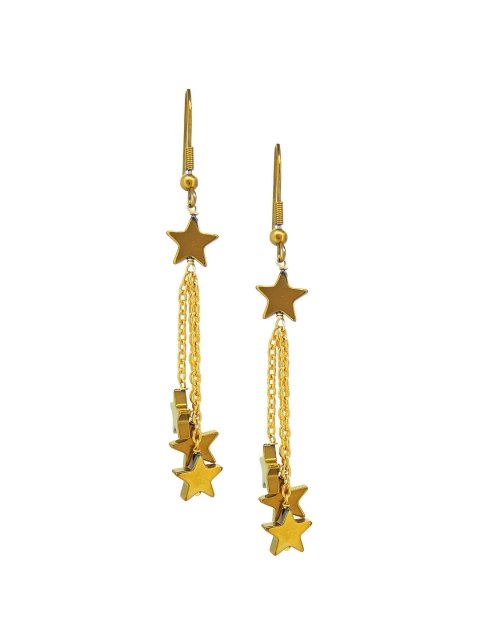 

Tistabene Gold-Plated Star Shaped Drop Earrings