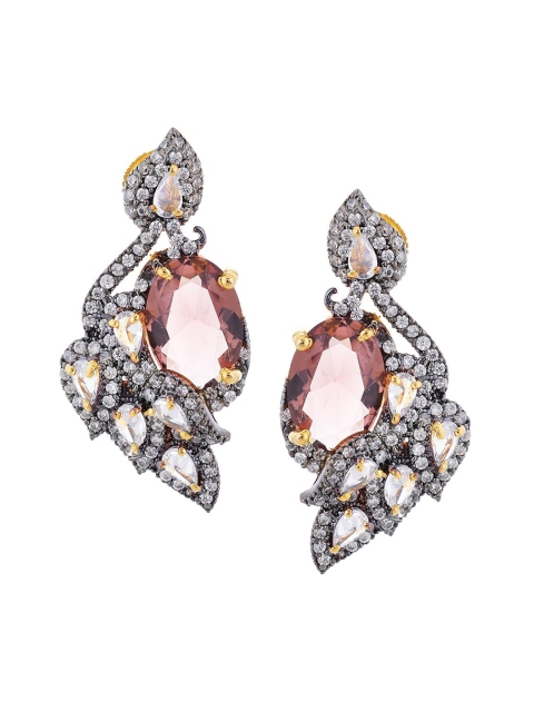 

Tistabene Pink Contemporary Drop Earrings