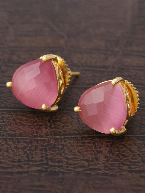 

Tistabene Pink Contemporary Studs Earrings