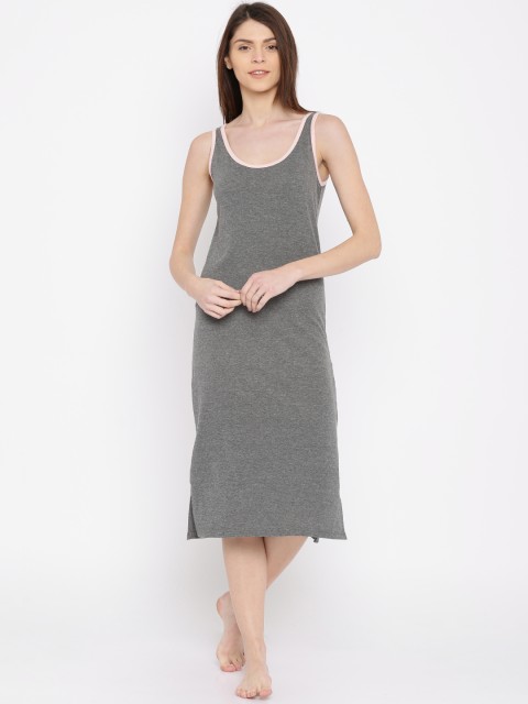 

Slumber Jill Charcoal Grey Nightdress FWSJ715