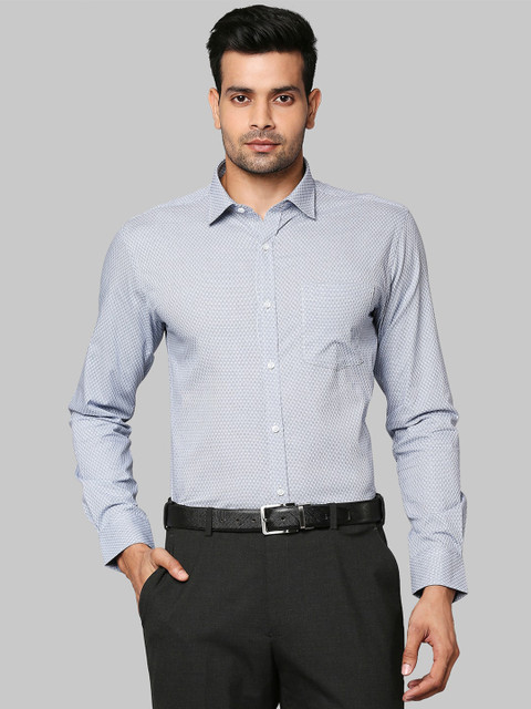 

Park Avenue Men Blue Formal Shirt