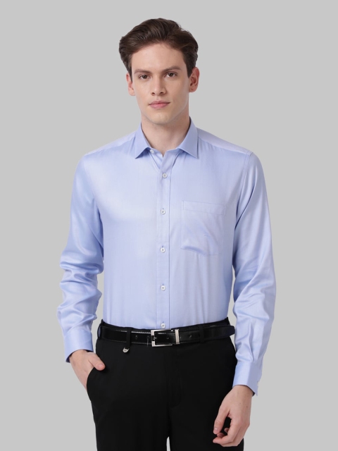 

Park Avenue Men Blue Formal Shirt