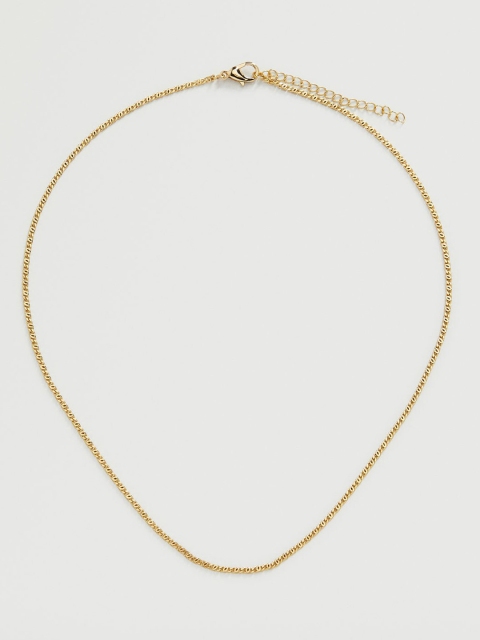 

MANGO Women Gold-Toned Chain