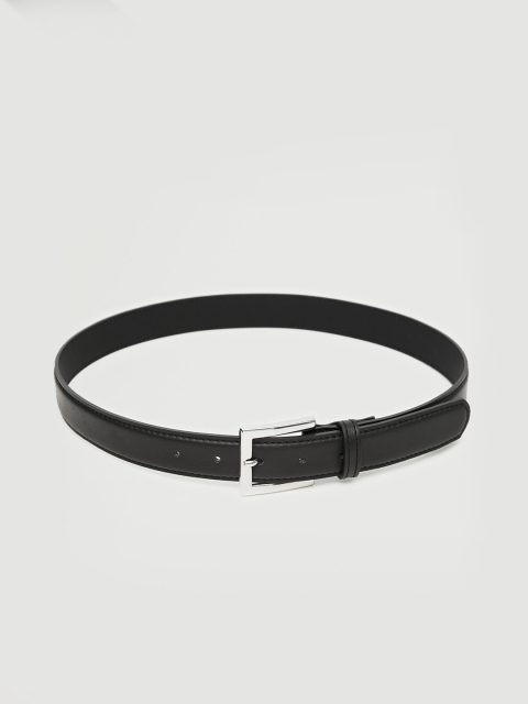 

MANGO Women Black Solid Formal Leather Belt