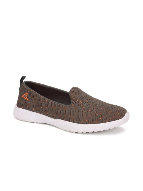 

Power Women Brown & Orange Walking Shoes