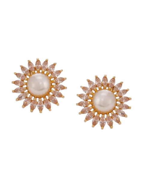 

Tistabene Gold-Plated Floral Studs Earrings