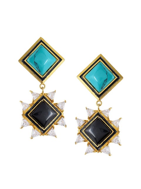 

Tistabene Multicoloured Contemporary Drop Earrings, Multi