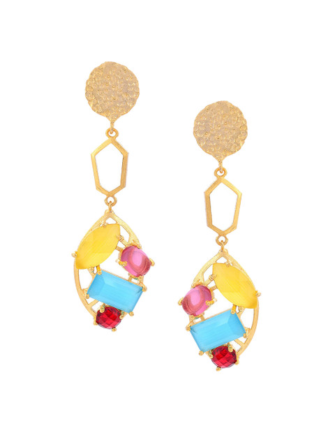 

Tistabene Multicoloured Contemporary Drop Earrings, Multi