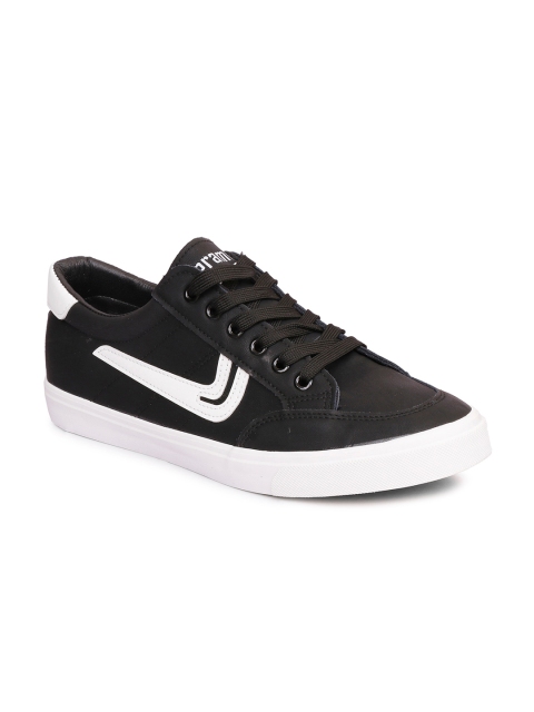

CIPRAMO SPORTS Men Black PU Sneakers