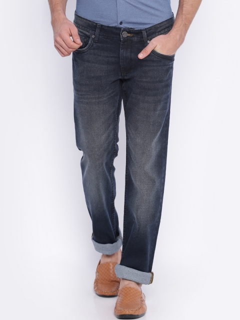 

Basics Men Blue Blade Fit Stretchable Jeans