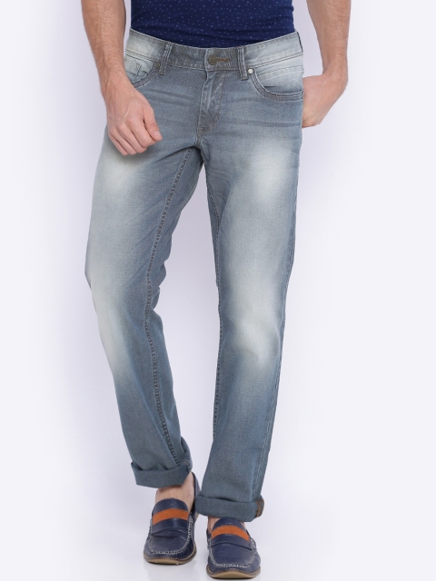 

Basics Men Blue Regular Fit Stretchable Jeans