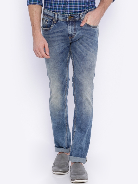 

Basics Men Blue Torgue Fit Stretchable Jeans