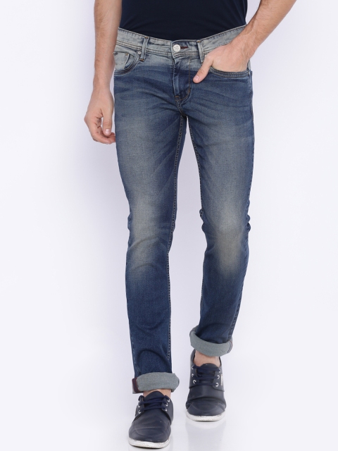 

Basics Men Blue Torque Fit Stretchable Jeans