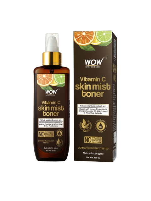 

WOW SKIN SCIENCE Vitamin C Skin Mist Toner - 100 ml, Brown