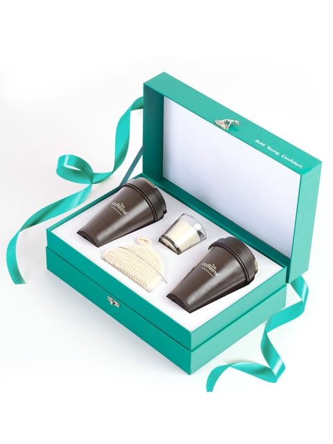 

MCaffeine Coffee Shower Date Gift Kit, Blue