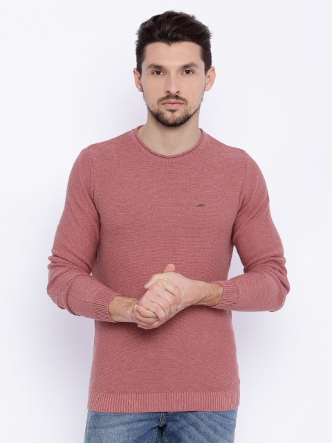 

Basics Rust Red Sweater