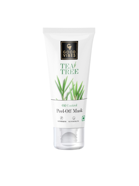 

Good Vibes Tea Tree Oil Control Peel Off Mask 50 g, White